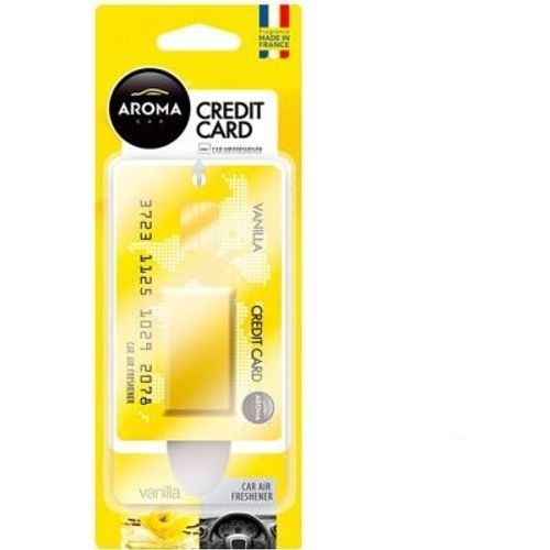 Aroma Car Credit Card Miris za auto, Vanilla slika 1