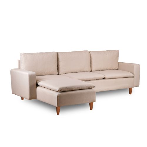 Atelier Del Sofa Kutna garnitura, Krem, Lungo - Cream slika 14