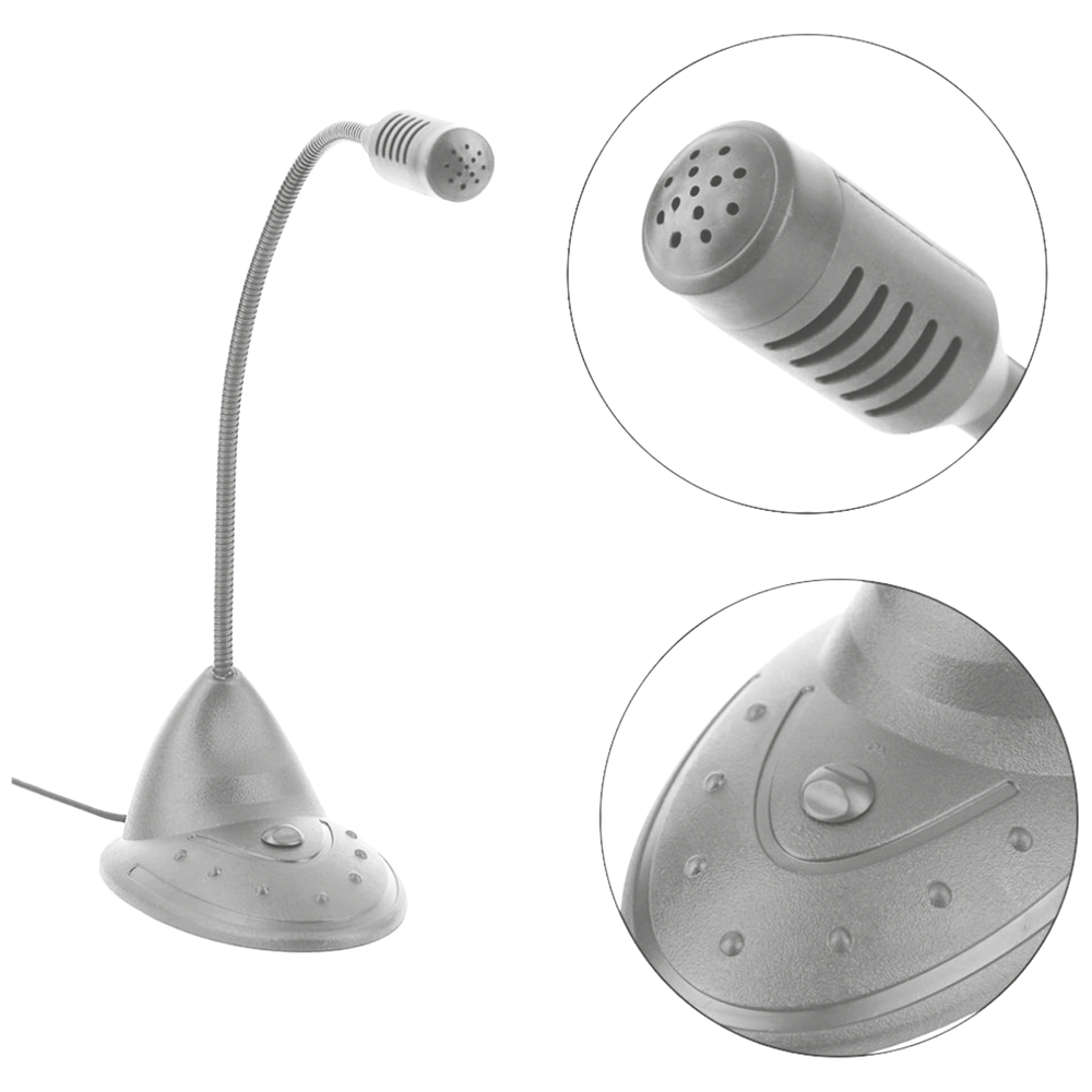 Connect XL Mikrofon za PC sa postoljem, konekcija Jack 3,5mm - CXL-MIC100 slika 2