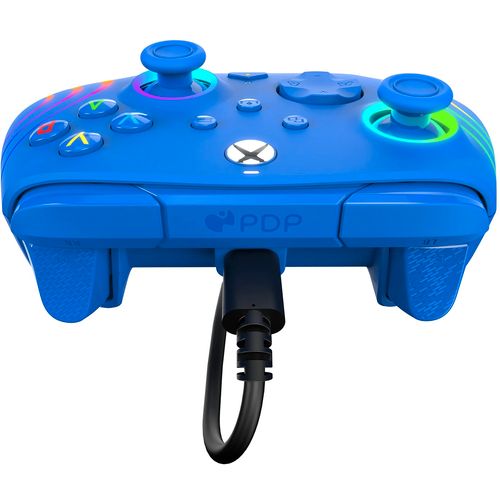 PDP XBOX WIRED CONTROLLER AFTERGLOW WAVE BLUE slika 4