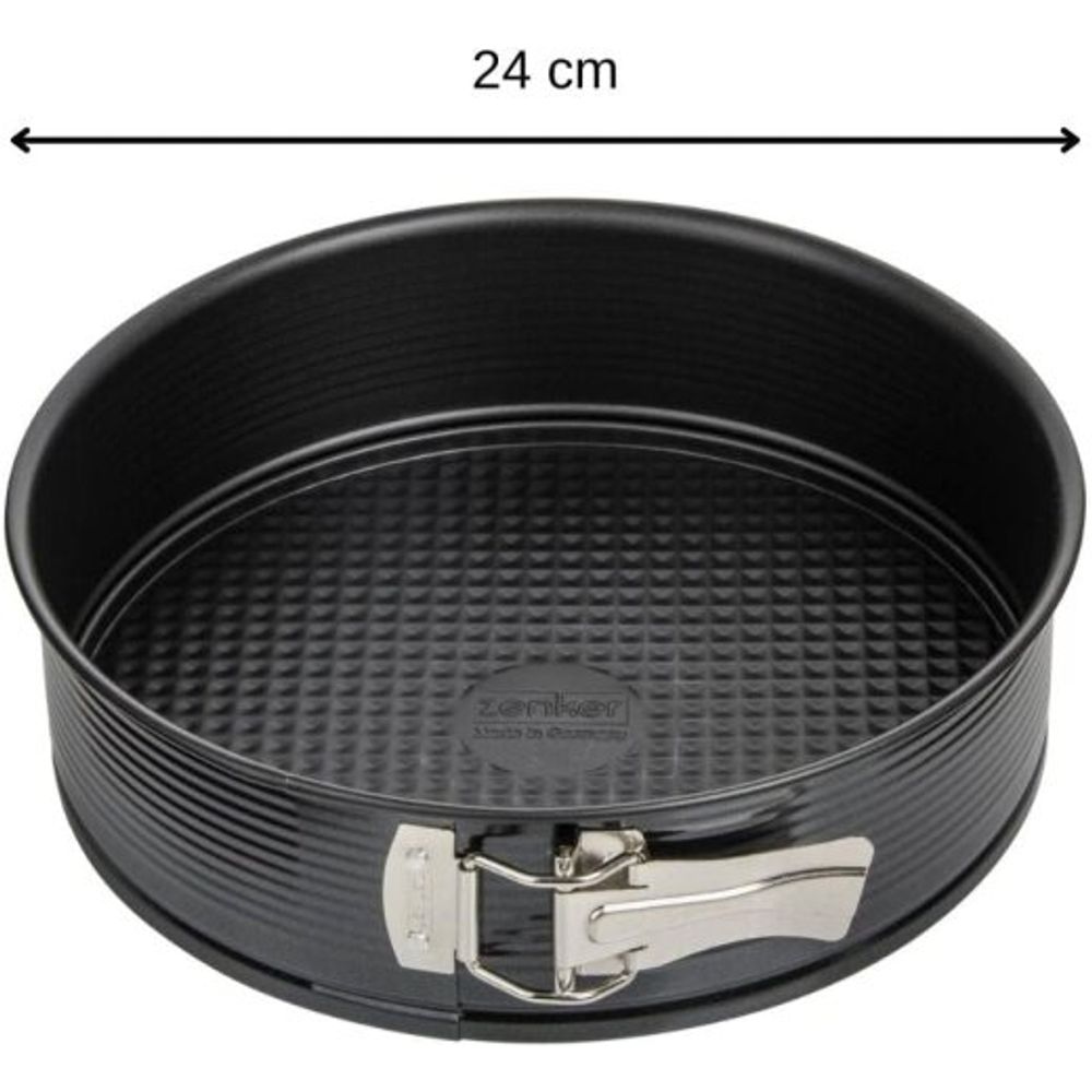 Zenker Kalup za tortu 24x6.5 cm Black slika 5
