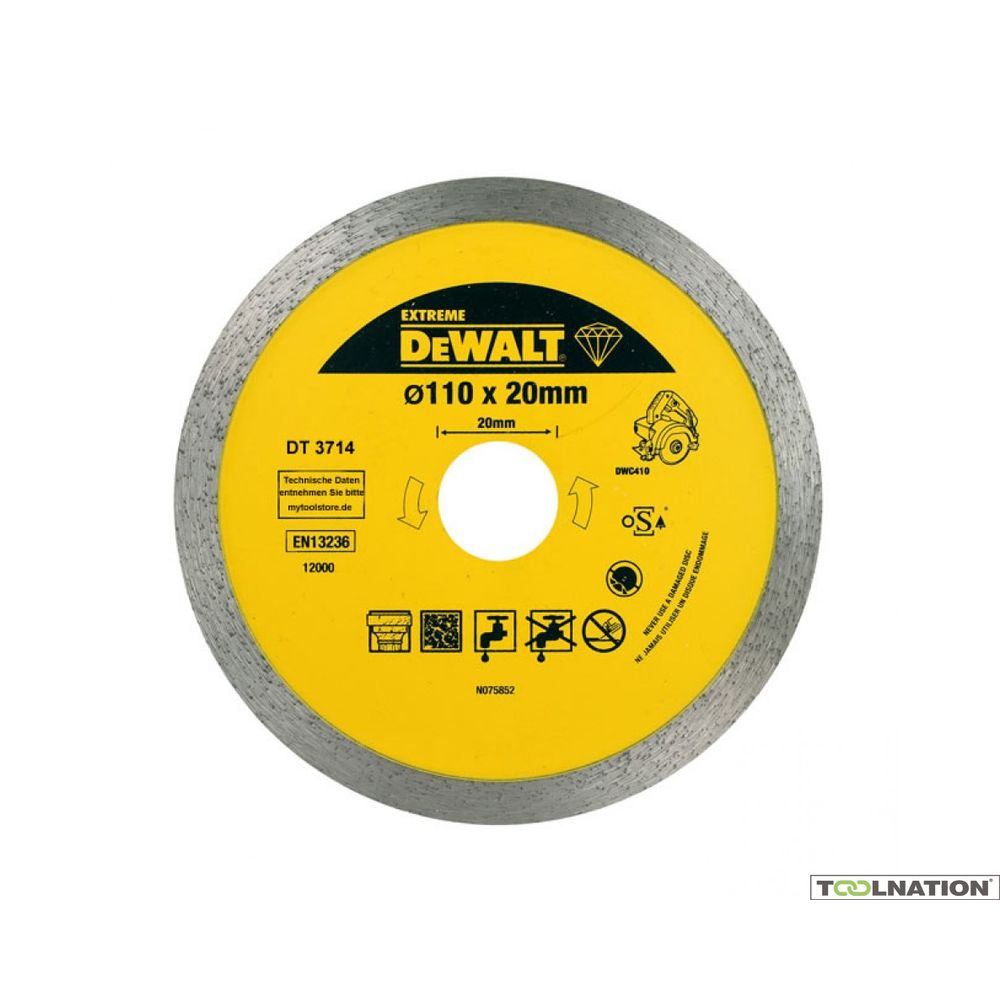REZNA PLOČA 110/20MM Dewalt DT3714 slika 1
