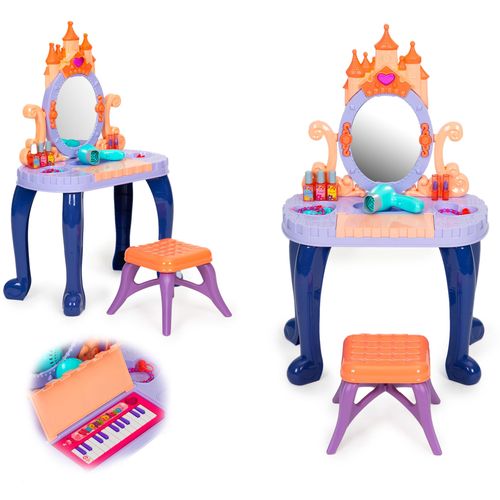 Dječji toaletni stolić s LED rasvjetom i zvučnim efektima slika 1