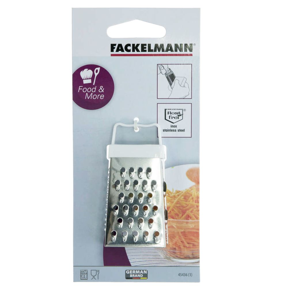 Fackelmann ribež 3.7x2.8x7.5 cm mini inox slika 2