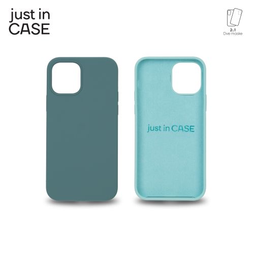 2u1 Extra case MIX PLUS paket ZELENI za iPhone 12 slika 3