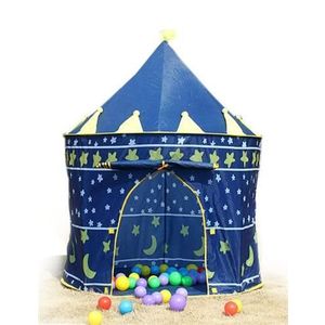 Dječji šator za igru "Castle" - plavi