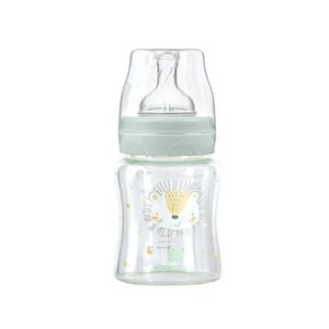 Kikka Boo Staklena flašica Jungle King 120ml 0m+ Mint