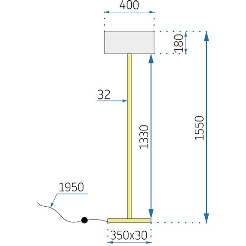 TOOLIGHT Podna svjetiljka App966-3F slika 5