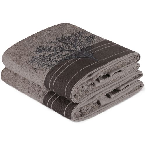 Colourful Cotton Set ručnika za brisanje ruku (2 komada), Infinity - Grey slika 3