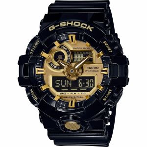 Muški sat Casio G-Shock GA-710 Ø 49 mm - Crna/Zlato