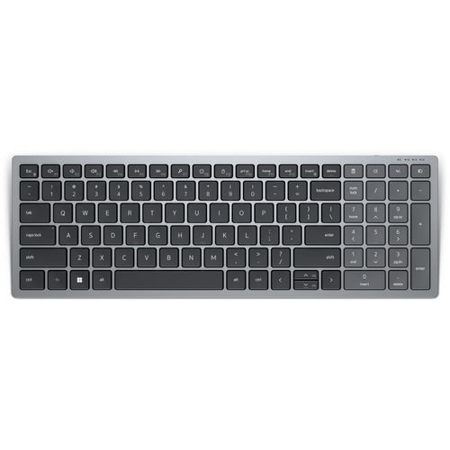 DELL KB740 Compact Multi-device US wireless tastatura siva slika 6