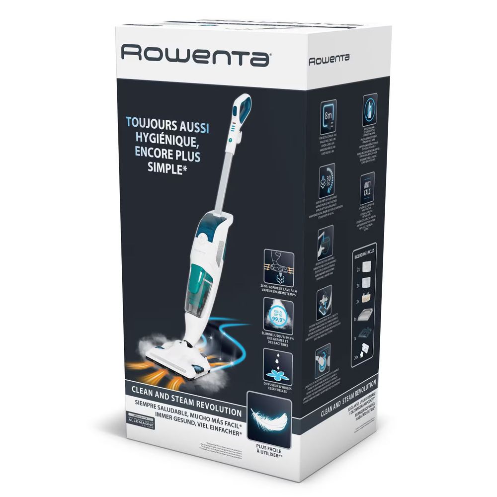 Rowenta Paročistač RY7777WH Clean & Steam Revolution / 1500 W slika 6