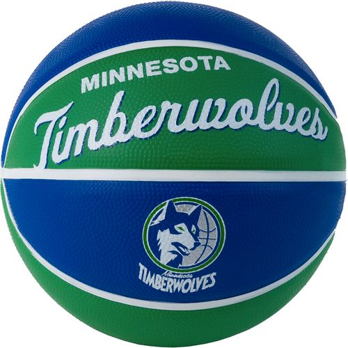 Wilson Team Retro Minnesota Timberwolves mini unisex košarkaška lopta wtb3200xbmin slika 1