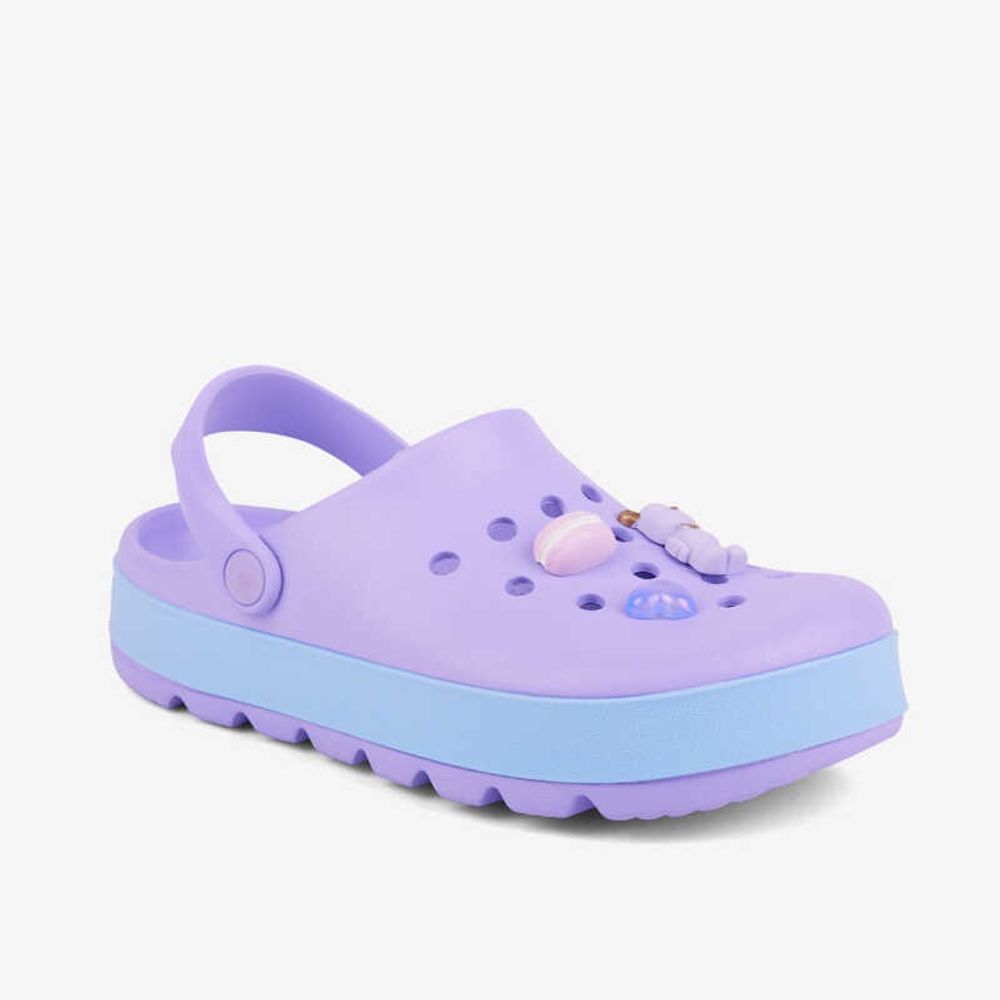 Coqui Ženske klompe Niko sa ukrasnim dodacima, Candy Blue slika 1