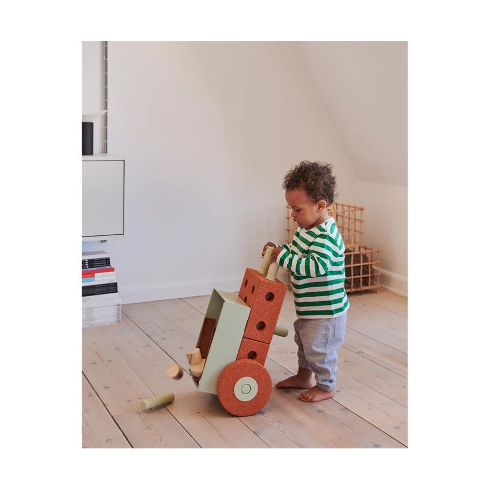 MODU Set za igru Baby Walker 3u1 Burnt Orange / Dusty Green slika 4