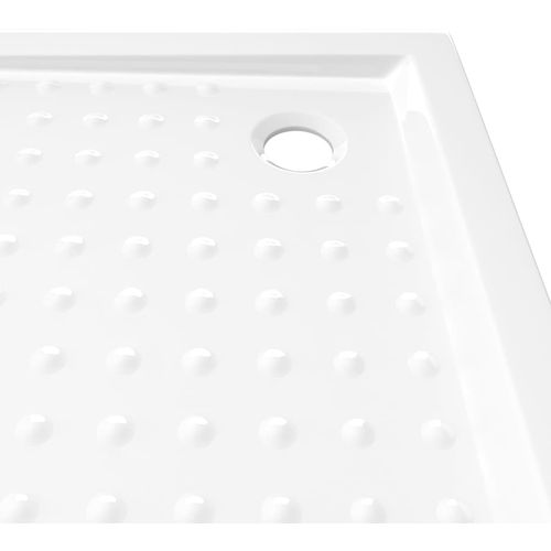 Podloga za tuširanje s točkicama bijela 90 x 90 x 4 cm ABS slika 6