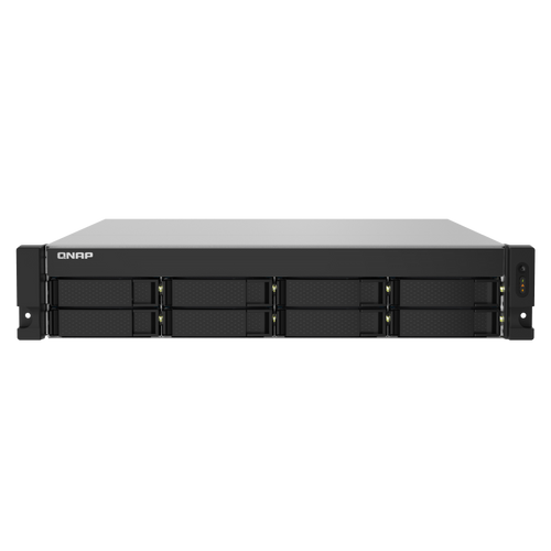 QNAP TS-832PXU-RP NAS server za 8 diskova, 4GB RAM, 2x 10Gb SFP+, 2x 2.5Gb mreža slika 1