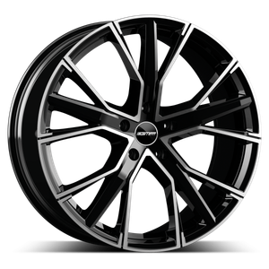 GUNNER 8X18 5X112 ET25 black diamond 66,6