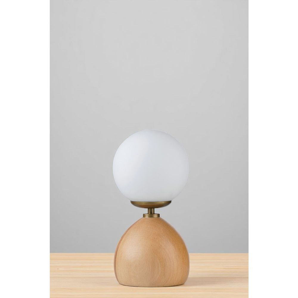 Lampa za sto 8898-7 u bijeloj, crnoj i hrastovoj boji slika 2