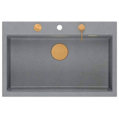 granitni sudoper MARC 110 WORKSTATION Grey Metallic slika 6