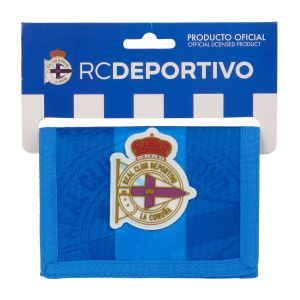 Novčanik R. C. Deportivo de La Coruña - Plavi, 12.5 x 9.5 x 1 cm