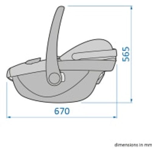 Maxi-Cosi Autosjedalica Pebble S - Tonal Graphite slika 14