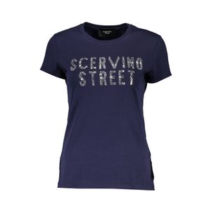 SCERVINO STREET WOMEN'S SHORT SLEEVE T-SHIRT BLUE