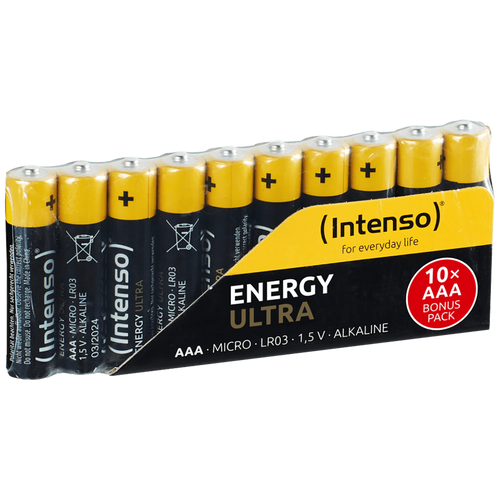 Intenso baterija alkalna, AAA LR03/10, 1,5 V, blister 10 kom - AAA LR03/10 slika 1