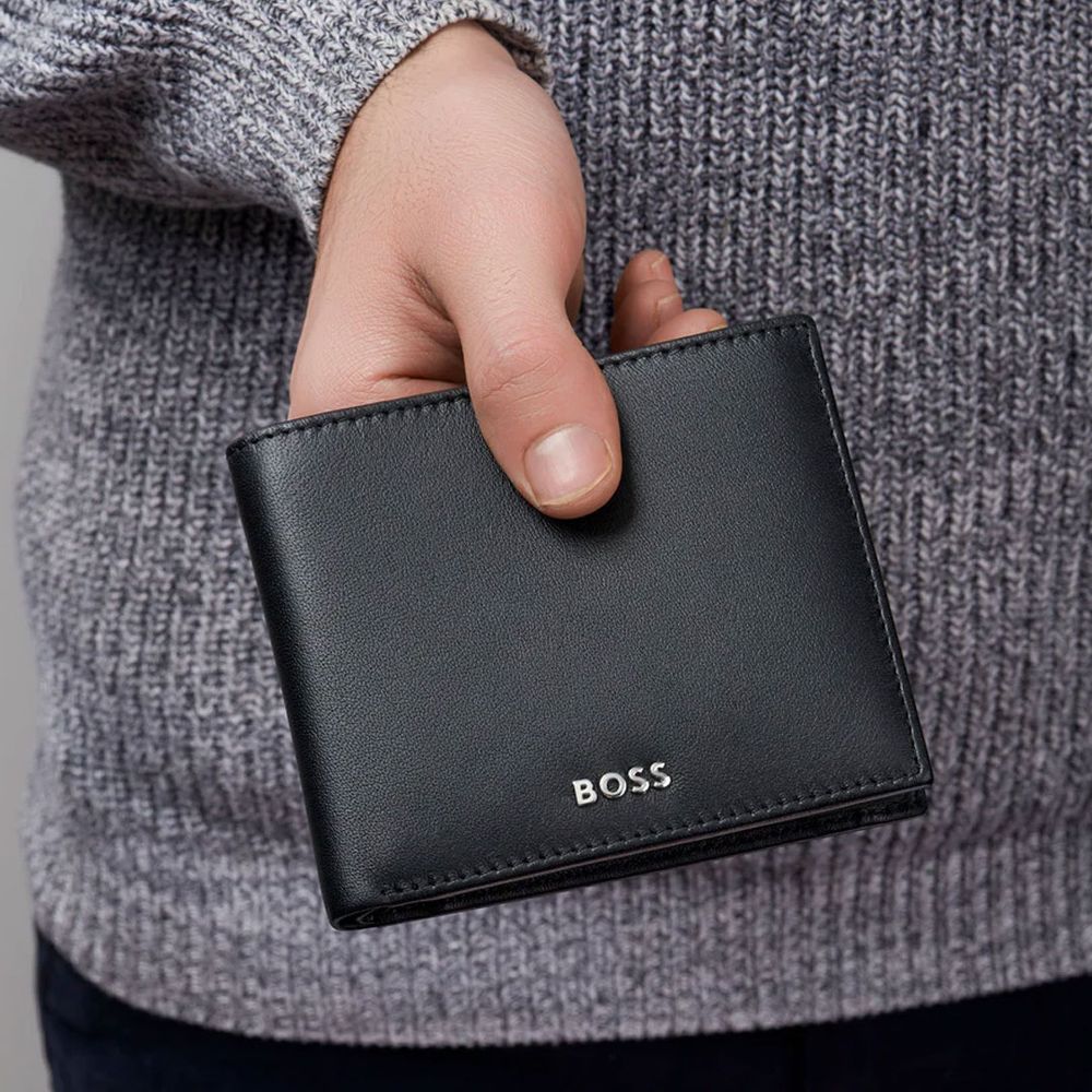 Hugo Boss Novčanik Classic Smooth HLN403A, crni slika 5