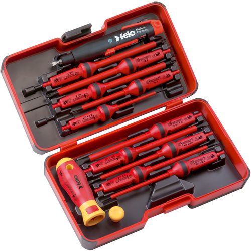 Set alata Felo XL-Strongbox E-smart VDE Industry SL/PZ/PH/XENO/SP 06391316 14 kom slika 1