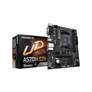 Gigabyte A520M S2H 1.2;AM4; 2xDDR4; M.2, 4xSATA;VGA, DVI, HDMI; 6xUSB; mATX;