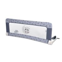 Lorelli Zaštitna ogradica za krevet Safety Night 127cm, Cool Grey Pandas Oxford