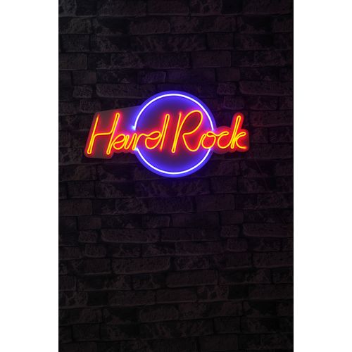 Wallity Ukrasna plastična LED rasvjeta, Hard Rock - Blue, Red slika 2