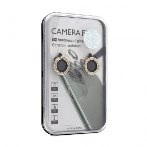 Zastita za kameru Diamond za iPhone 12 Mini 5.4 zlatna slika 1