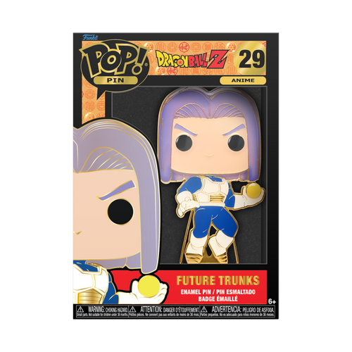 Funko Pop! Pin Anime: DBZ - Budući Trunks slika 1