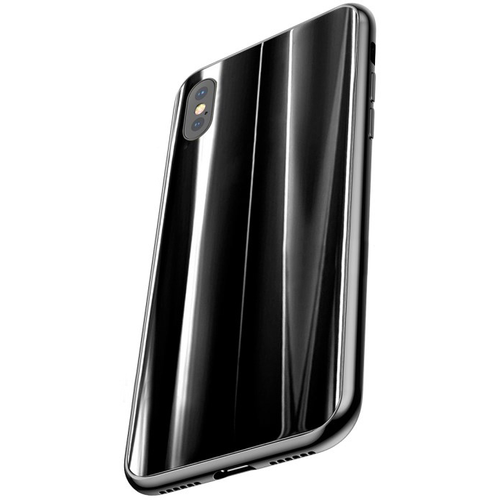 Torbica Baseus Glass Sparkling za iPhone X crna slika 1