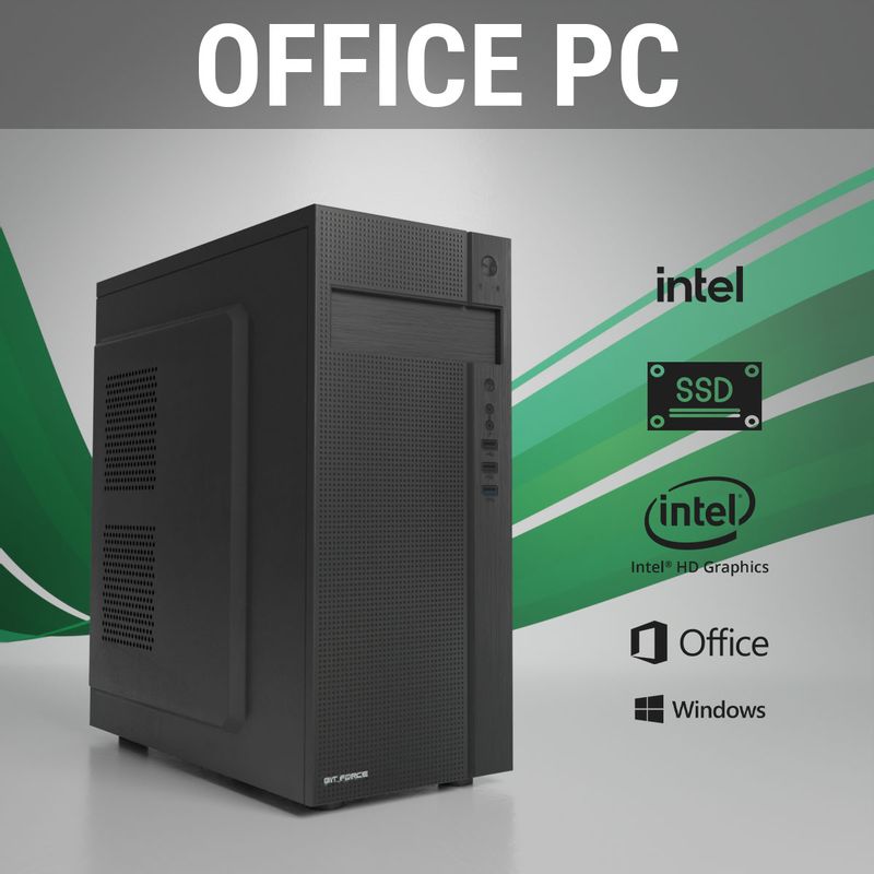 Bits And Bytes BaB računalo Office C-8240 (Intel Celeron G5905, 8GB, 240GB SSD, IntelHD) W10 + OFF2019 image