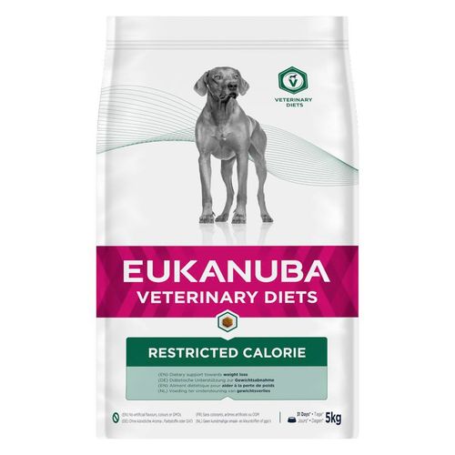 Eukanuba Veterinary Diets Restricted Calorie formula - Low fat, namijenjena smanjenju prekomjerne tjelesne težine kod pasa, 5 kg slika 1