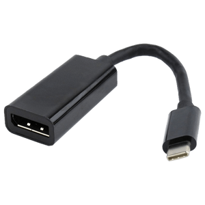 Gembird A-CM-DPF-01 VIDEO Adapter 4K USB-C to DisplayPort, M/F, Cable, Black