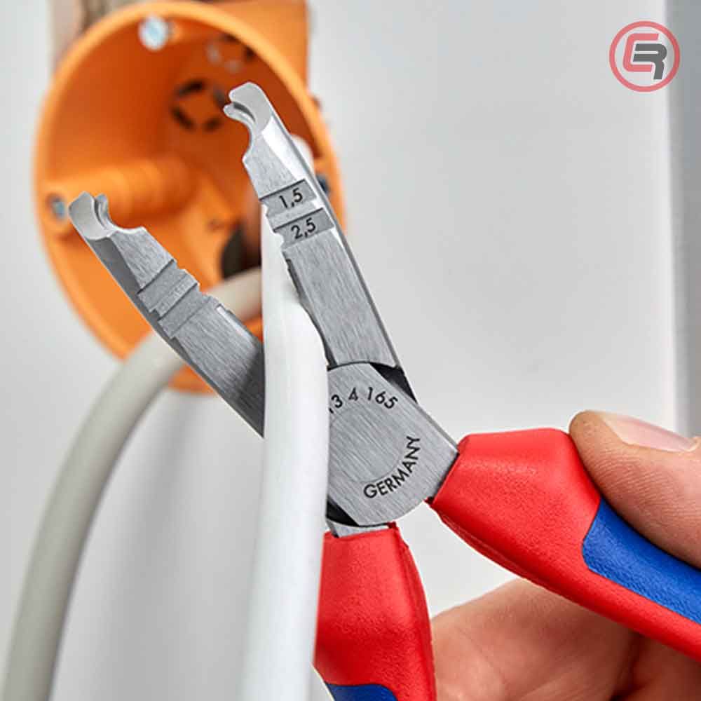 Knipex Kliješta Za Skidanje Izolacije 165 mm Sa Sječicama - 13 42 165 slika 6