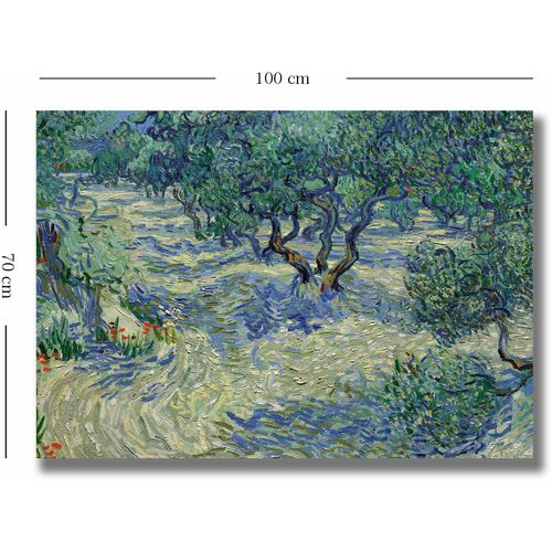 70100VANGOGH030 Multicolor Decorative Canvas Painting slika 3