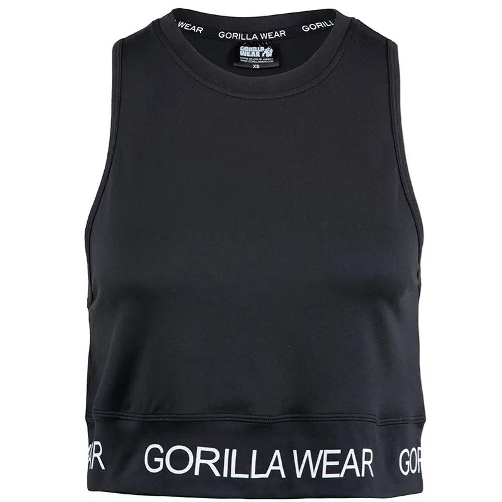 Gorilla Wear COLBY Kratka majica bez rukava, Crna slika 4