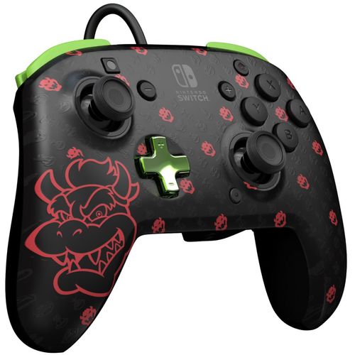 PDP Switch Rematch Wired Controller - Bowser Glow In The Dark slika 4