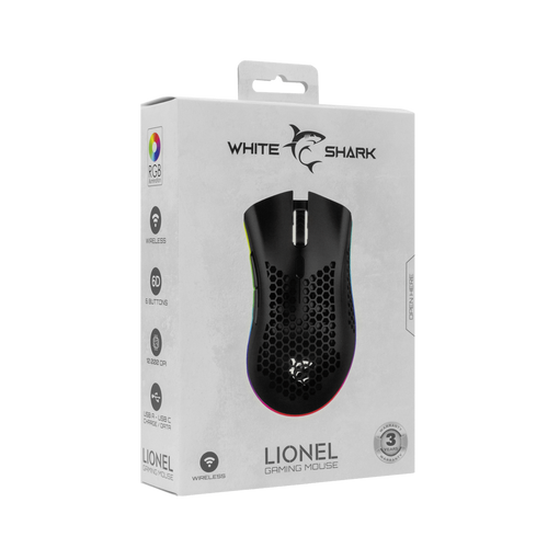 WS WGM 5012 LIONEL, Whireless Mouse Black slika 5