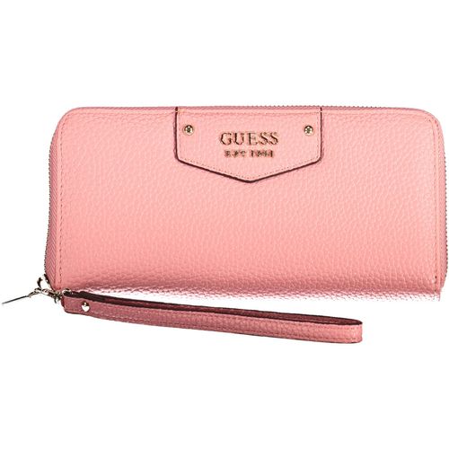 GUESS JEANS PINK WOMEN'S WALLET slika 1