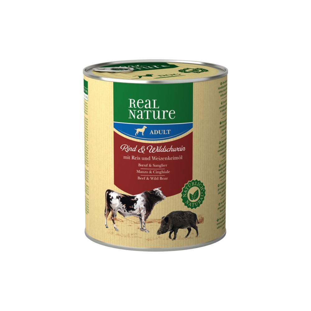 Real Nature Adult govedina i vepar 800 g slika 1
