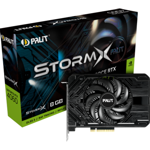 SVGA Palit Geforce RTX4060 StormX 8GB GDDR6 128bit, NE64060019P1-1070F slika 1