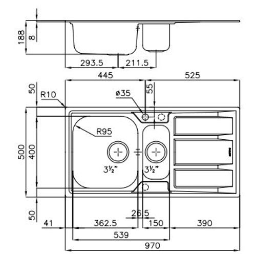 Sudoper FOSTER FM Marine 1973960 STD slika 3