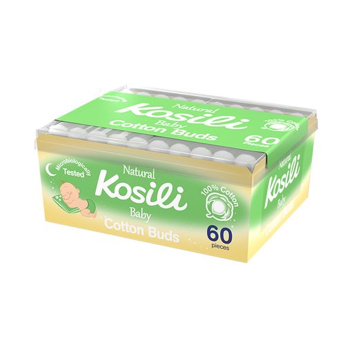 KOSILI All Natural baby štapići za uši 60kom slika 1