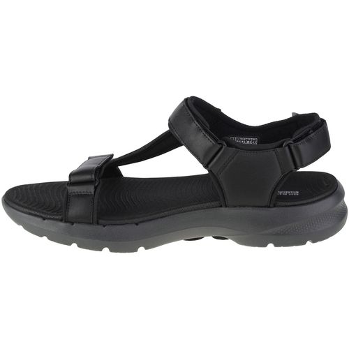 Skechers go walk 6 sandal 229126-bkgy slika 2